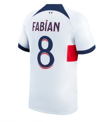 Paris Saint-Germain Fabian Ruiz #8 Segunda Equipación 2023-24 Manga Corta